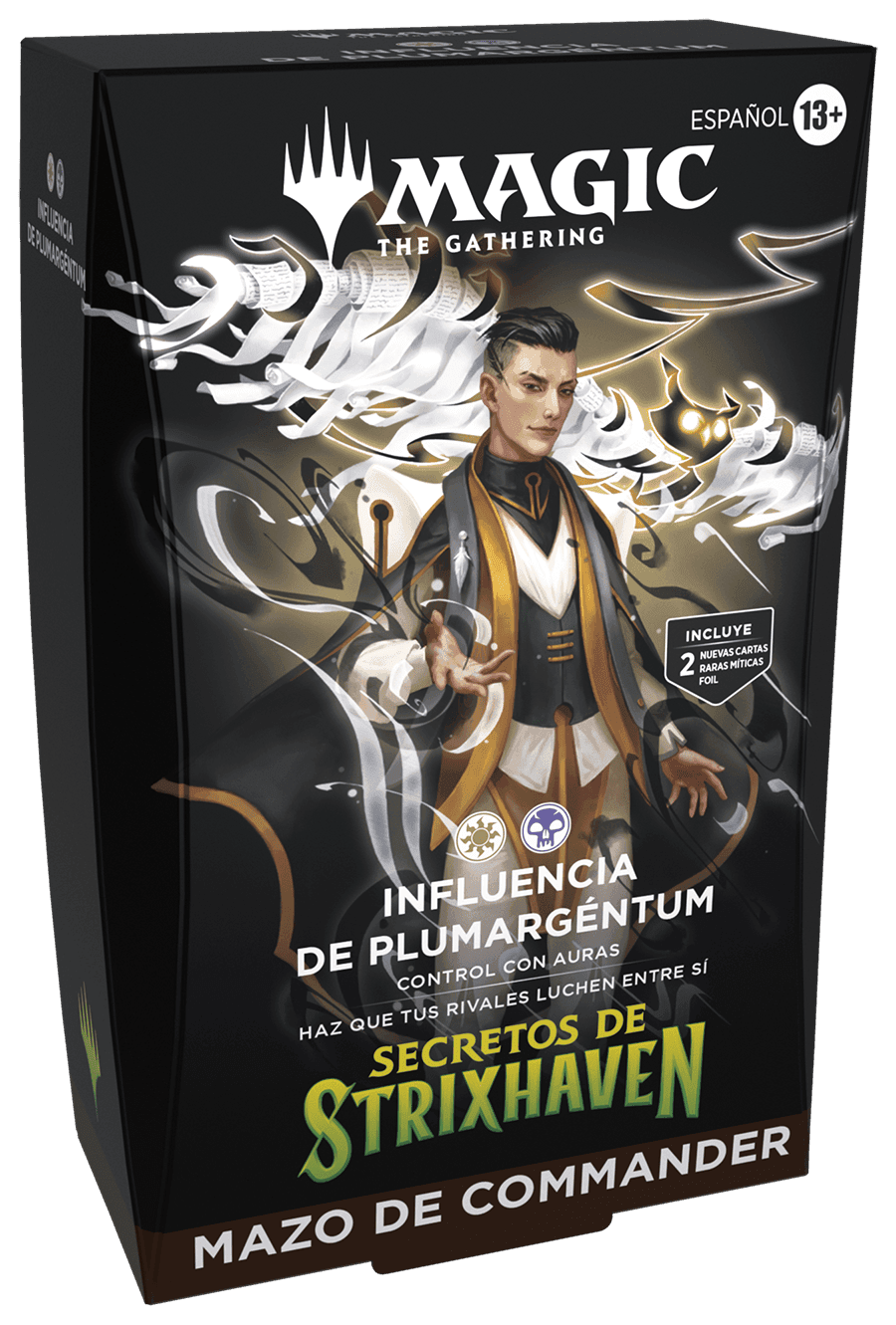 MAZO DE COMMANDER - STRIXHAVEN: INFLUENCIA PLUMARGENTUM ES