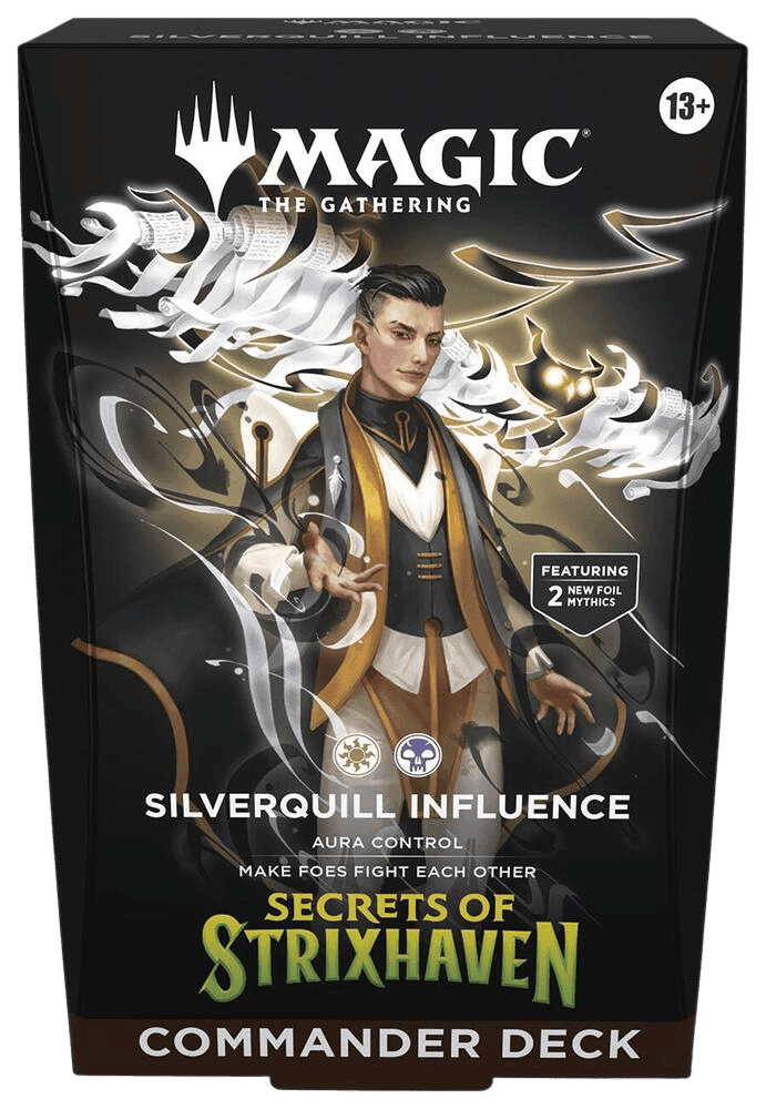 COMMANDER DECKS - STRIXHAVEN: SILVEQUILL INFLUENCE EN