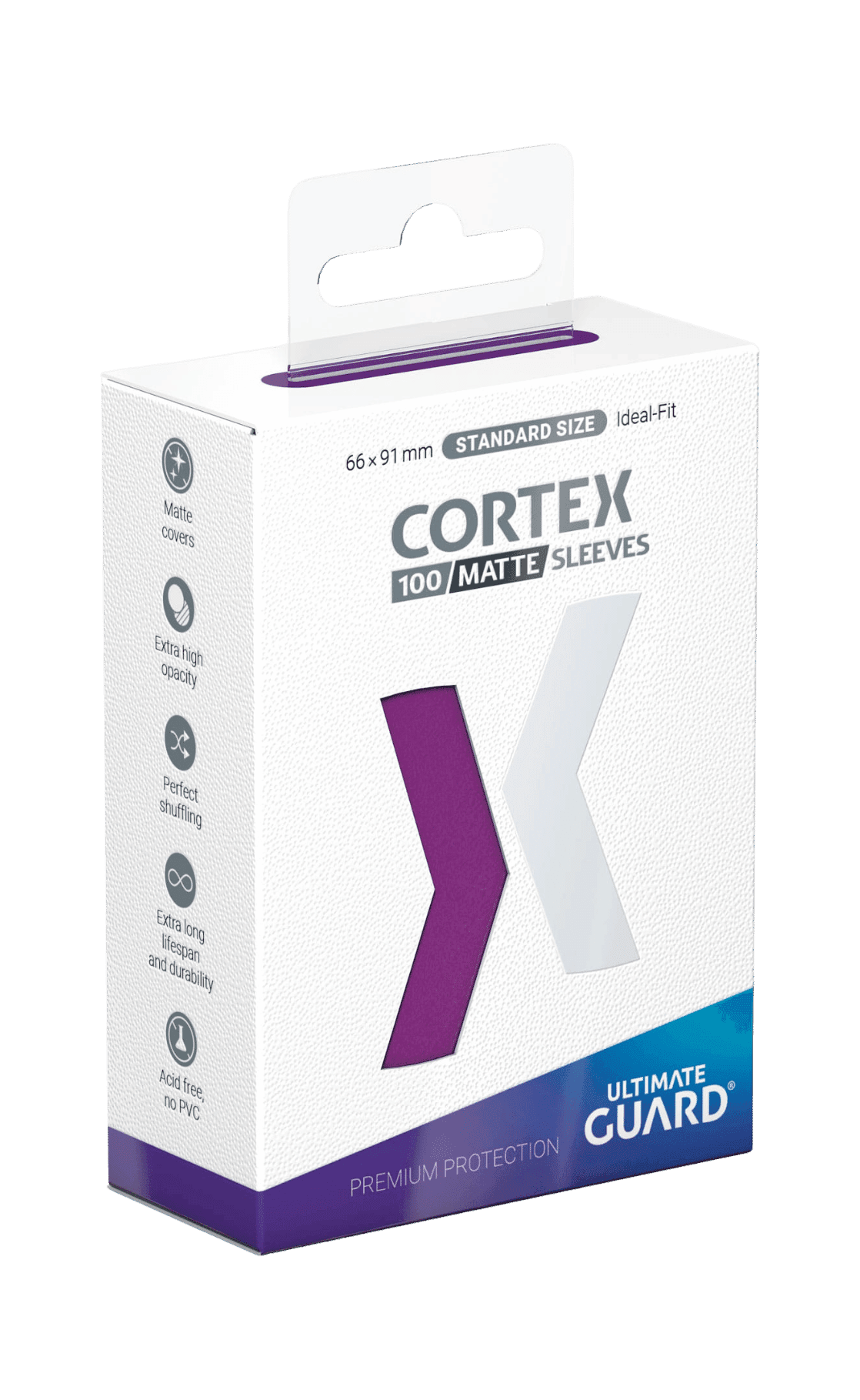 Ultimate Guard Cortex Sleeves Matte Standard Size (100) - Purple