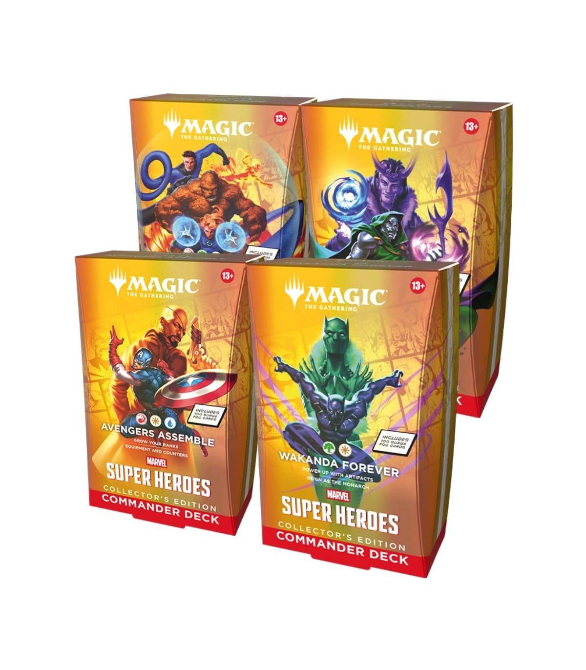 Collector Commander Deck -SUPER HEROES