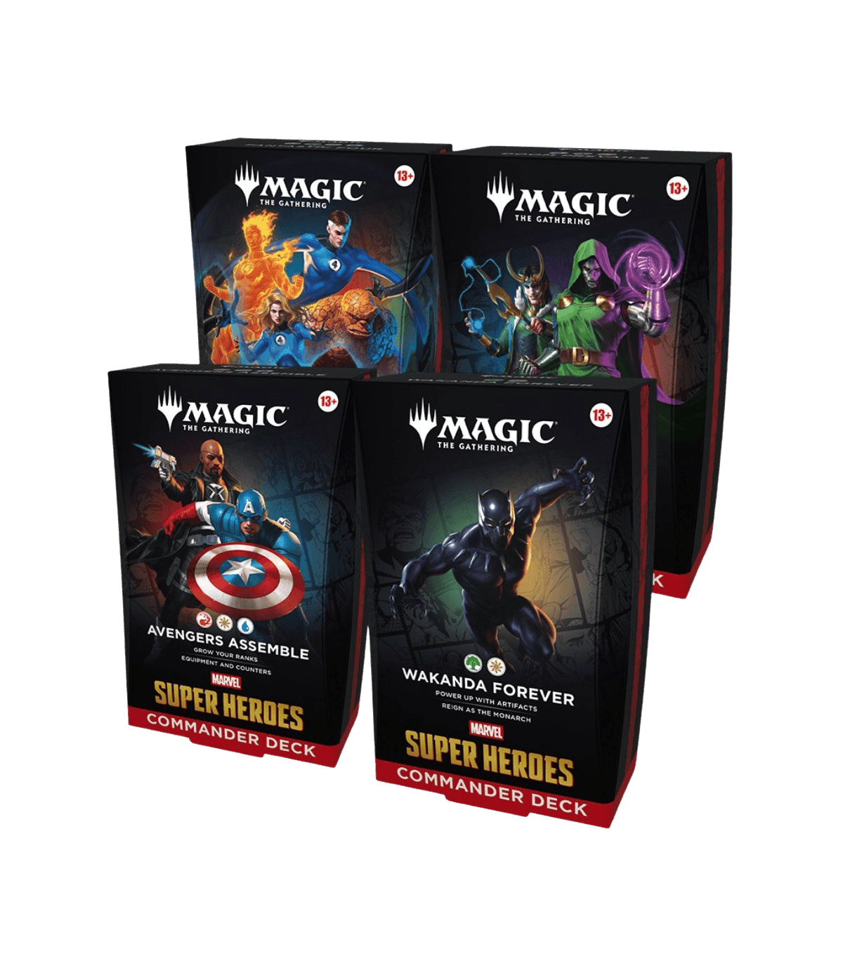 Commander Deck - SUPER HEROES EN