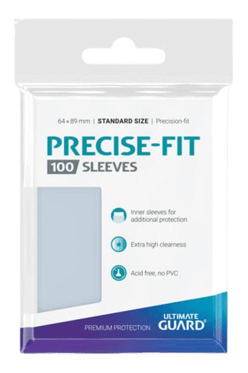 Ultimate Guard Precise-Fit Sleeves Standard Size (100)